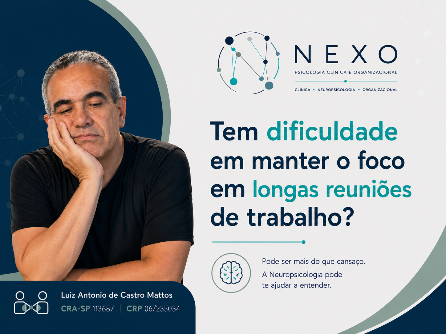 Já perdeu o FOCO em uma reunião importante?