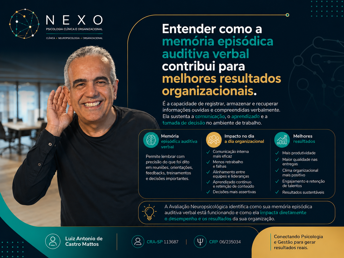 Você se lembra do que realmente foi dito em uma reunião, treinamento ou feedback?