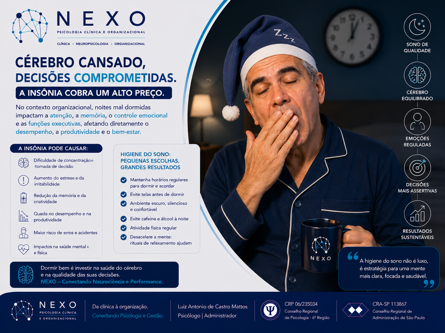 Dormir bem é Estratégia Cognitiva